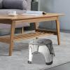 Kumprohu Clear Bathroom Step Stool - Waterproof Non-Slip Transparent Stool,Clear Stool for Bathroom Bedside Small Shower Spaces, Corner Bench, Clear Seat, Bath Stool view 4