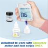 Control Solution Only for Glucoracy G-425-2/G-425 Glucose Meter Function Test, Level 1/2 Vial 4mL, White view 2