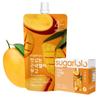 Sugarlolo Konjac Sweet Mango Jelly Snack - Vegan Jello with Zero Sugar | Only 4 Calories per Pouch | Low Calorie Korean Snacks5.29 Oz (150g) | 10 Pack