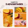 Sugarlolo Konjac Sweet Mango Jelly Snack - Vegan Jello with Zero Sugar | Only 4 Calories per Pouch | Low Calorie Korean Snacks5.29 Oz (150g) | 10 Pack view 4