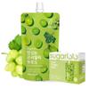 Sugarlolo Konjac Sweet Green Grape Jelly Snack - Vegan Jello with Zero Sugar | Only 4 Calories per Pouch | Low Calorie Korean Snacks5.29 Oz (150g) | 10 Pack view 1