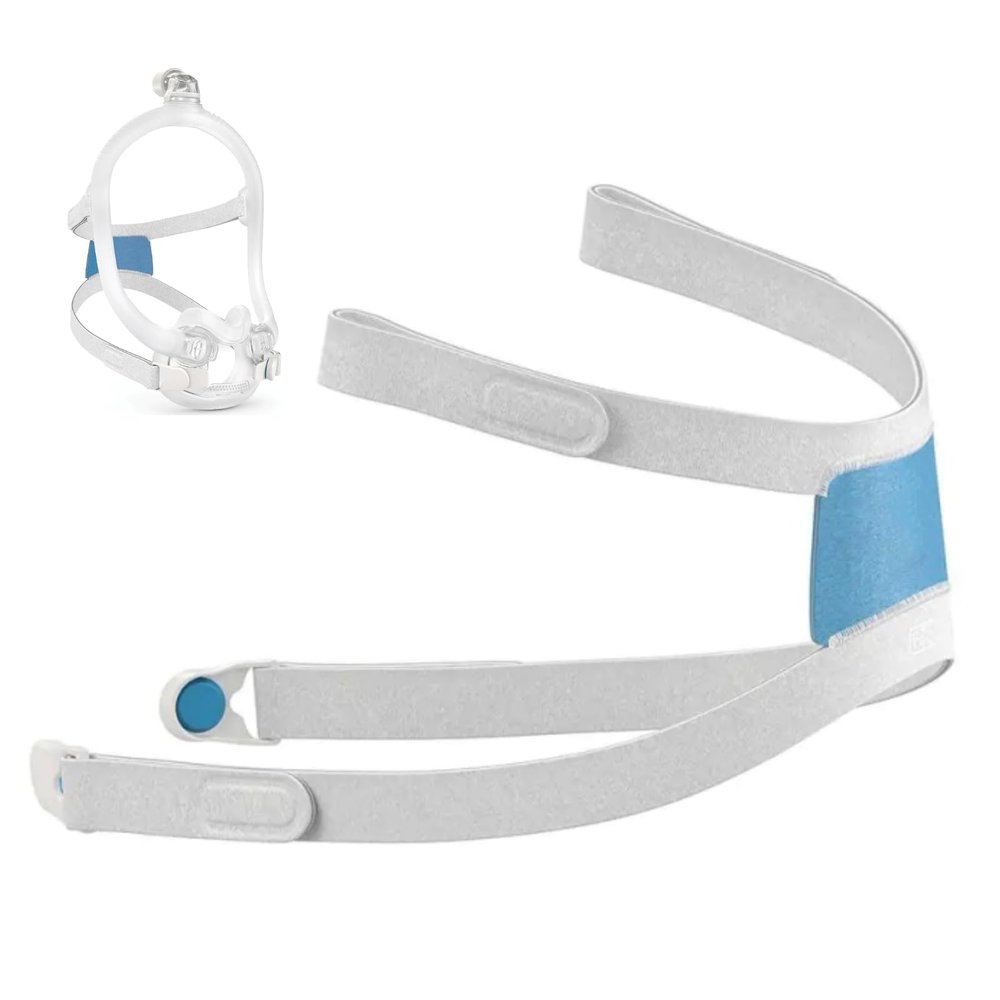 AirFit F30i Headgear with Clips, Replacement CPAP Headgear for Airfit F30i (Without Mask)