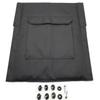 Blue Streak Wheelchair 18" Back Upholstery Replacement - Nylon Back, with Hardware, STDS4S2208 - Suitable for K1/K2 Wheelchairs (1Ea, Black) view 3