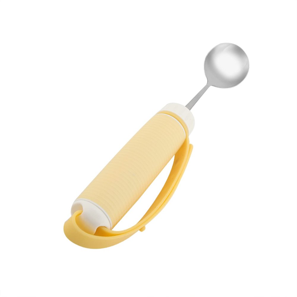 Adaptive Utensil, Parkinsons Utensils Handicap Utensils Swivel Spoon Adaptive Utensils for Elderly Disabled (fork)