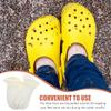 1Pair Fuzzy Slipper Liners for Winter Removable Plush Insoles for Men Women Thickened Cozy Shoe Inserts with Soft Velvet Lining Comfortable Foot Care for All view 2