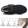bumuam Men's Diabetic Shoes Wide Width Shoes,Adjustable Diabetic Shoes Easy to Slip On Wide Widths Shoes Orthopedic Edema Boots for Seniors Swollen Feet Men 14 view 3