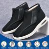 bumuam Men's Diabetic Shoes Wide Width Shoes,Adjustable Diabetic Shoes Easy to Slip On Wide Widths Shoes Orthopedic Edema Boots for Seniors Swollen Feet Men 14 view 4