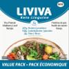 LIVIVA Low Carb High Protein KETO Value Pack Shirataki Pasta  135 g Protein per Box with Pea Protein & Konjac Flour - 8g Net Carbs, Diabetic-Friendly - Healthy Al Dente Pasta (12 Pack, Linguine Pasta) view 3