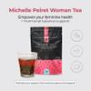 Michelle Peiret Herbal Tea for Women | Organic Green Tea with Tulsi, Shatavari, Fenugreek, Rosehips, Fennel, Chamomile & Raspberry Leaf | Hormonal Wellness, Energy, Mood & Vitality | Strawberry Flavor | 15 Natural Tea Bags view 3