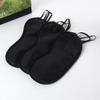 10 PCS Blindfold Eye Cover Sleep Mask Eye Masks Shade Cover for Team Building Games Party Night Blindfold with Adjustable Strap(Black) view 3