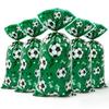 AircooL Soccer Ball Treat Bags, 120 Cellophane Bags with Twist Ties for Kids Birthday Party Favor Supplies view 1