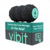 Vibit - Vibrating Massager for Plantar Fasciitis, Pain Relief and Sciatica, Foot and Body Portable Massage Roller, Deep Tissue Pain Relief from Feet to Neck, Electric, 3 Vibration Levels (Black) view 1