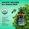 USDA Organic Oil of Oregano - Liquid Drops with Vitamin E - Made in USA - Supplement for Immune Support, Digestion Health & Antioxidant - Non-GMO, Natural, Vegan - As Pills, Capsules, Softgels 1 fl oz view 4