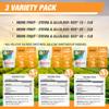 Monk FruitStevia & Allulose All Purpose Sweetener Multi-Pack-3: 1X, 2X, and 4X RSS (Relative Sugar Sweetness); Total Servings 795; Zero Calorie Sweetener, Sugar-Free Substitute for Baking, Smoothies, Coffee; Low Carb Keto Diet Friendly | Pack of 3,  view 2