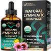 USDA Organic Lymphatic Drainage Supplement - Echinacea | Elderberry | Dandelion | Rosehip | Cleavers | Calendula | Burdock - Made in USA - Lymph System Drops - Immune Support, Cleanse & Detox, 2 fl oz view 1