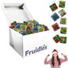 Fruidles Rich Christmas Chocolate Presents Squares Design, Smooth & Creamy Chocolate Presents, Holiday Party Bag Fillers, Individually Wrapped Multicolor, Kosher Certified Dairy (24 Pounds (Bulk)) view 1