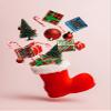 Fruidles Rich Christmas Chocolate Presents Squares Design, Smooth & Creamy Chocolate Presents, Holiday Party Bag Fillers, Individually Wrapped Multicolor, Kosher Certified Dairy (24 Pounds (Bulk)) view 3