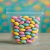 Niamara Pastel Jordan Almonds Candy, 8 oz  Italian Sugared Almonds in Assorted Pastel Colors  Wedding Almond Candy, Gluten-Free Party Favors for Showers & Events view 4