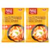 DONG WON Topokki with Cheese and Spicy Sauce, Korean Rice Cake Stick, Korean Street Food, 8.46 OZ (240 G) - 2 Pack view 1