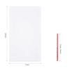 200 PCS Transparent Clear Cellophane Bags 7x13 Inches, Clear Treat Bags with Ties for Cookie Bags Resealable Cellophane Bag for Packaging Cookies,Gifts,Products,Candy,Favors view 2