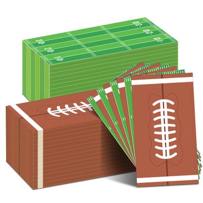 100pcs Football Party Decorations Football Napkins for Football Party Favors