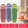 12oz. 1000 Blue Ice Cream Cups, Ice Cream Bowls for Cold and Hot Foods, Paper Ice Cream Bowls, Disposable Dessert Cups, Paper Ice Cream Sundaes Cups for Ice Cream, Hot Soup, Snacks (Blue, 12oz.) view 2