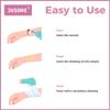 JUSORE Xeroform Petrolatum Dressing Gauze 5"x9" - Individual 25 PCs, Non Stick Gauze Pads, Soft Mesh Xeroform Would Dressing for Wound Care, Surgical Incisions, Burns, Lacerations & Skin Grafts view 2