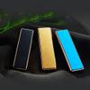 Windproof USB Arc Lighter, USB Rechargeable Lighter, Slim Profile Coil Lighter, Plasma Dual Arc Lighter, Windproof Flameless Lighter (Blue+Gold) view 3