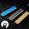 Windproof USB Arc Lighter, USB Rechargeable Lighter, Slim Profile Coil Lighter, Plasma Dual Arc Lighter, Windproof Flameless Lighter (Blue+Gold) view 4