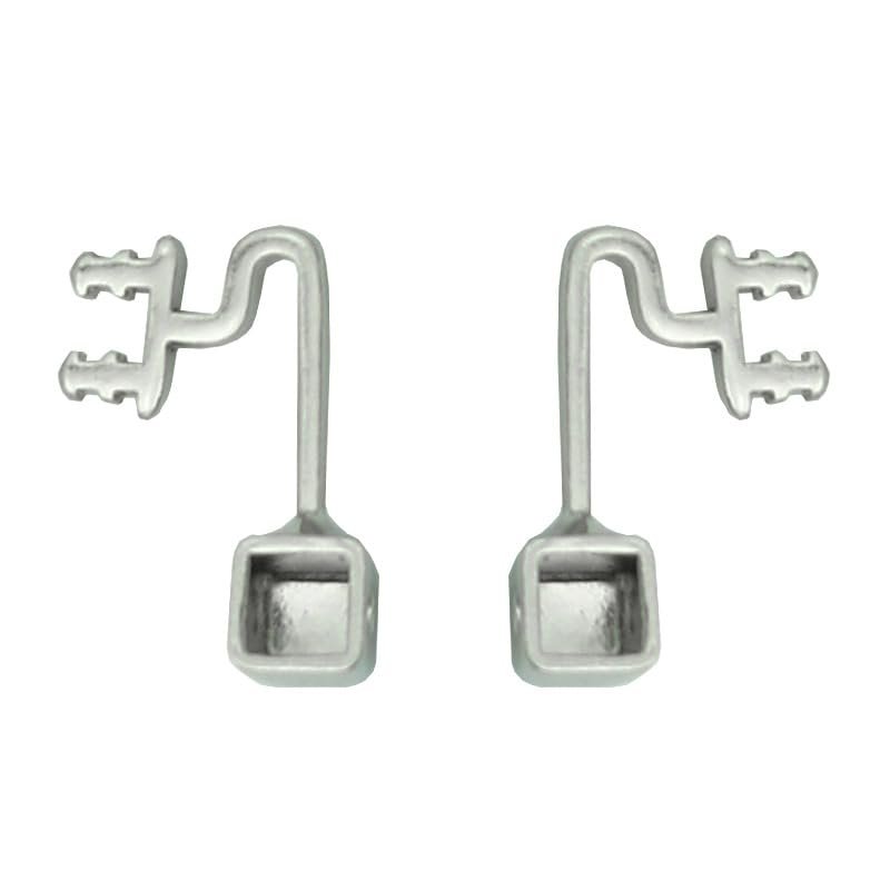1 Pair Eyeglass Nose Pads Arm Replacement Metal Glasses Pad Holder Bridge Plug-in Piece Stainless Steel Screwdriver Repair Kits