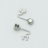 1 Pair Eyeglass Nose Pads Arm Replacement Metal Glasses Pad Holder Bridge Plug-in Piece Stainless Steel Screwdriver Repair Kits view 3