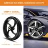 2 PCS 7-Inch Walker Replacement Wheelchair Wheels - Eco-Friendly Rubber Material, Wear-Resistant PU Tires, Anti-Slip, Durable ABS Wheels (7-Inch 2 PCS) view 3