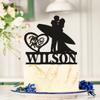 TiTaicor Surfers Wedding Cake Topper,Beach Cake Topper,Surfboard Cake Topper,Surfing Cake Topper,Couple With Surfboards Topper,Surfer decor for Proposal Wedding Engagement Anniversary Birthday. view 1