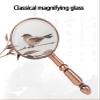 10X Handheld Magnifying Glass Lens, 75mm Reading Magnifying Glass for Fine Print Reading, Inspection, Coin & Stamp, Astrologer, Science, Low Sight Elderly view 2