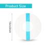 30 Pack Latex-Free Glucose Sensor Covers Medical Adhesive Patches for Precut CGM Tape with No Glue on The Center Waterproof and Strong Stick for Long Stay view 2