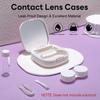 FEISEDY Portable Cute Contact Lens Case Remover Tool With Mirror Tweezers Kit for Women and Girl B0081 view 3
