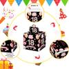 18th Birthday Surprise Gift Box, 18th Birthday Gifts for Boys Girls, Happy Birthday Money Gift Boxes for Cash, 18th Birthday Party Decorations Supplieswith 35PCS Bags view 4