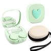 FEISEDY Portable Cute Contact Lens Case Remover Tool With Mirror Tweezers Kit for Women and Girl B0081 view 1