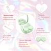 FEISEDY Portable Cute Contact Lens Case Remover Tool With Mirror Tweezers Kit for Women and Girl B0081 view 2