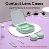 FEISEDY Portable Cute Contact Lens Case Remover Tool With Mirror Tweezers Kit for Women and Girl B0081 view 3