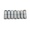 Ckakra Pack of 7 Gem feet for Weighted Tuning Forks,Natural Healing Crystals by 7 Chakras, Tuning Fork's Boots, Pain Relief Tools, Vibration Alternative Therapy,14mm Harmony Touch view 1