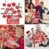 DYFCNP Surprise Gift Box Explosion, Merry Christmas Surprise Gift Boxes for Money and Birthday,2025 Newly Upgrade Pop-Up Explosion Boxes,Folding Christmas Money Box Set (Green+Red) view 3