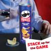 Pringles Potato Crisps Chips, Lunch Snacks, On-the-Go Snacks, Everything Bagel, 5.5oz Can (1 Can) view 4