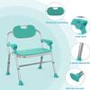 KarFri Shower Chair Foldable,Shower Seat for Inside Shower with Arms and Back,Portable Bathtub Chair for Elderly Disabled Pregnant Women,Max Load-Bearing 330 Lbs view 2