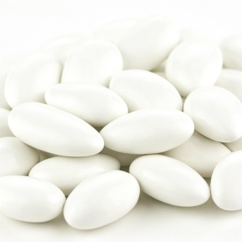 Candy Retailer Jordan Almonds (2 Lb, White)