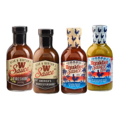 Bear & Burton's Flavor Pack, 4 Sauces