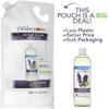 Natural Flower Power Liquid Dish Soap Refill  66 Fl Oz Refills 4X  Plant-Based & Scented w/Pure Essential Oils  Natural Dishwashing Detergent  Sulfate-Free Kitchen Soap (Lavender) view 2