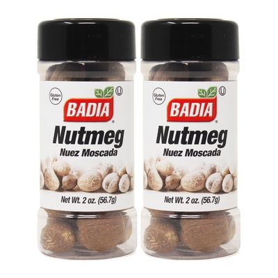 Badia Whole Spice, Nutmeg, 2 oz - Palatize Pack of 2