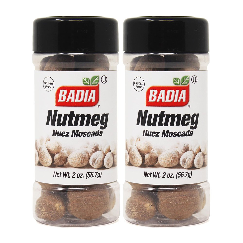 Badia Whole Spice, Nutmeg, 2 oz - Palatize Pack of 2