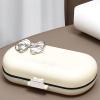 Pill Case for Purse,Medicine Pill Organizer | 4/6 Compartments Portable Pill Case Portable Pill Organizer Cute for Cod Liver Oil Supplements Kumprohu view 2